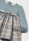 Vestido Cuadros Combinado Blue Bell Bebe Niña Mayoral M2903 MAYORAL