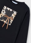 Blusa M/L Negro Niña Mayoral M4010 MAYORAL