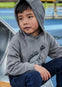 Sudadera Print Relieve Gris Niño Mayoral M4407