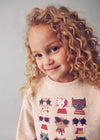 Conjunto Sudadera Con Leggings Canalados Plomo Niña Mayoral M4722 MAYORAL