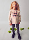 Conjunto Sudadera Con Leggings Canalados Plomo Niña Mayoral M4722 MAYORAL