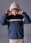 Sudadera Blocking Azul Junior Niño Mayoral M7406