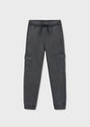 Pantalon Punto Cargo Negro Junior Niño Mayoral M7561 MAYORAL