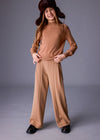 Pantalon Largo Wide Leg Camel Junior Niña Mayoral M7572 MAYORAL