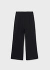 Pantalon Largo Wide Leg Negro Junior Niña Mayoral M7572 MAYORAL