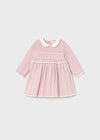 Vestido Tejido Rosa Bebe Niña R/N Mayoral M2804 MAYORAL