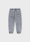 Pantalon Mezclilla Parachute Gris Niño Mayoral M4560 MAYORAL