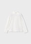 Blusa Cuello Alto Hueso Niña Mayoral M145