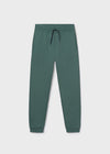 Pantalon Felpa Puños Verde Junior Inisex Mayoral M705 MAYORAL