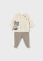 Conjunto Soft Beige R/N Bebe Niño Mayoral M2586