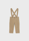 Pantalon Tirantes Beige Bebe Niño Mayoral M2512 MAYORAL