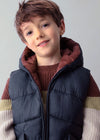Chaleco Reversible Marino Niño Mayoral M4382 MAYORAL