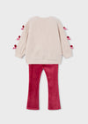 Conjunto Leggings Y Sudadera Cereza Niña Mayoral M4725 MAYORAL