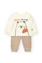 Conjunto Oso Beige Bebé Niño -Bci Boboli M122151