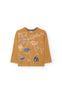 Playera M/L Algodon Trigo De Niño -Bci Boboli M302072