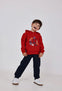 Conjunto De Pants Felpa Rojo De Niño -Bci Boboli M322085