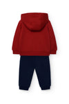 Conjunto De Pants Felpa Rojo De Niño -Bci Boboli T18M M322085 BOBOLI