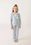 Pijama Aterciopelado Cielo De Niña Boboli T2 M922014 BOBOLI