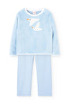 Pijama Aterciopelado Cielo De Niña Boboli T2 M922014 BOBOLI