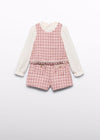 Conjunto Short Tweed Petalo Niña Abelylula M5727 ABEL Y LULA