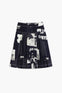 Falda Midi Tablas Periodico Dama Desigual M25Wwfw11