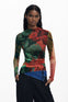 Blusa Tejida De Diseñador Por Mr. Christian Lacroix Dama Desigual M5Wwjf48