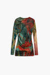 Blusa Tejida De Diseñador Por Mr. Christian Lacroix Dama Desigual M5Wwjf48 DESIGUAL