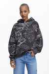 Sudadera Oversize Gris Mickey M25Wwsk03 DESIGUAL