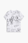 Blusa M/C Mickey Blanca Dama Desigual M25Wwtk03 DESIGUAL