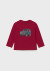 Playera M/L Coche Rojo Bebe Niño Mayoral M2066 MAYORAL