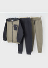 Conjunto De Pants Sudadera 2 Pantalones Tahin Mayoral M4808 MAYORAL