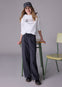 Pantalon Felpa Wide Leg Gris Mayoral M7579