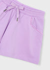 Short Felpa Lila Niña Mayoral M607 MAYORAL