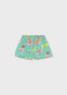 Pantalon Corto Punto Estampad Turquesa Mayoral M1204
