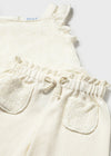 Conjunto Pantalon Con Blusa Crochet Crudo Bebe Niña Mayoral M1515 MAYORAL
