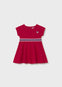 Vestido Algodon Rojo Bebe Niña Mayoral M1918