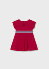 Vestido Algodon Rojo Bebe Niña Mayoral M1918 MAYORAL