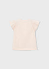 Blusa M/C Botas Salmon Niña Mayoral M3007 MAYORAL
