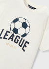 Conjunto Playera M/C "League" Con Short Nata Niño Mayoral M3074 MAYORAL