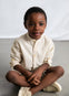 Conjunto De Vestir Bermuda Lino Suiting Beige Niño Mayoral M3216