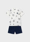 Conjunto Short Y Playera M/C Estampado Marino Niño Mayoral M3607