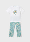 Conjunto Leggings Estampado Lago Niña Mayoral M3727 MAYORAL