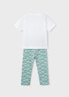 Conjunto Leggings Estampado Lago Niña Mayoral M3727 MAYORAL