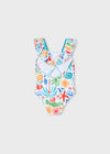 Traje Baño Niña Estampado Oasis Niña Mayoral M3738 MAYORAL