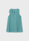 Vestido Plisado Menta Niña Mayoral M3920 MAYORAL