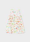 Vestido Fluido Calabaza Niña Mayoral M3940 MAYORAL