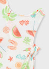 Vestido Fluido Calabaza Niña Mayoral M3940 MAYORAL