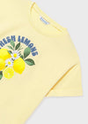 Blusa M/C Grafica Vainilla Junior Niña Mayoral M6009 MAYORAL