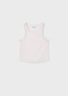 Blusa Tirantes Beige Junior Niña Mayoral M6013 MAYORAL