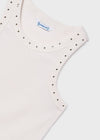 Blusa Tirantes Beige Junior Niña Mayoral M6013 MAYORAL